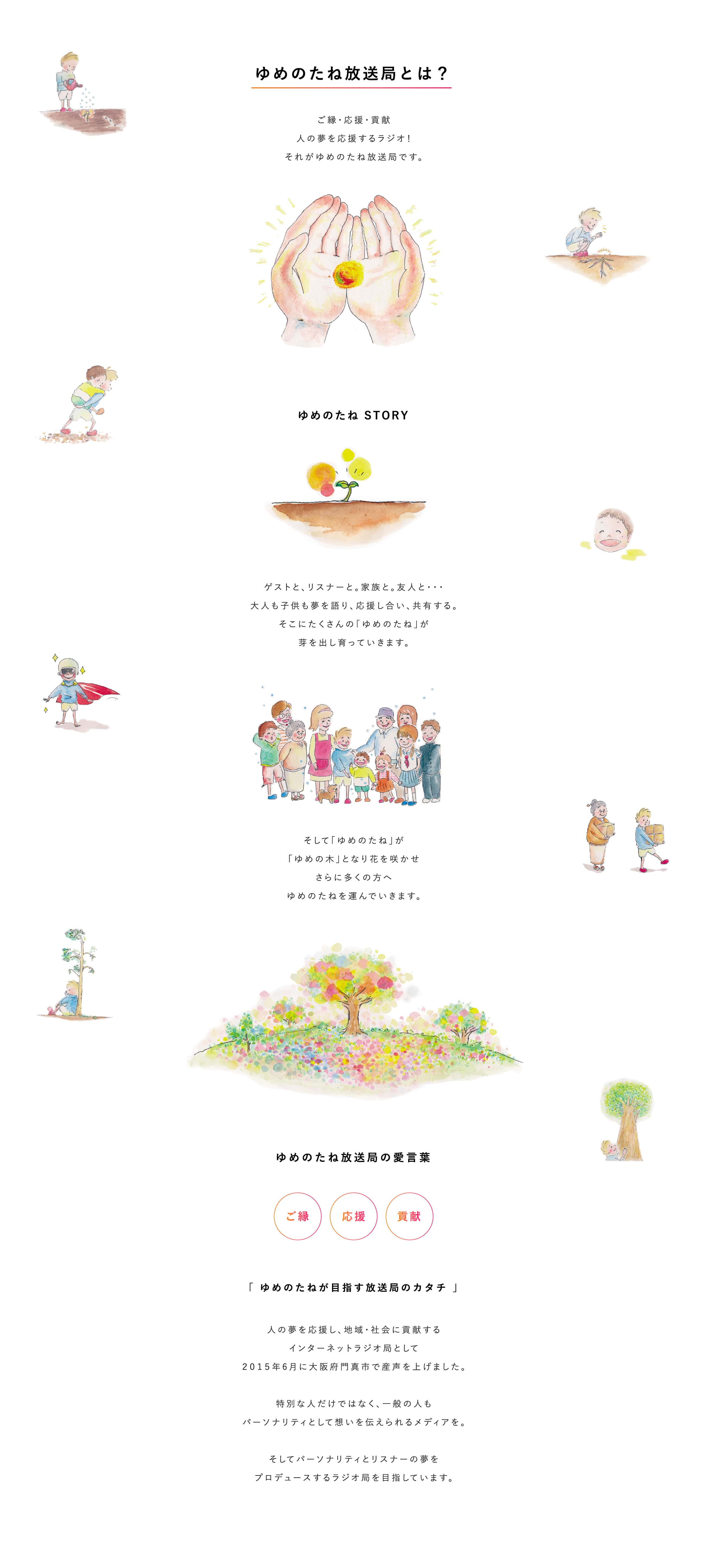 ゆめのたね放送局とは